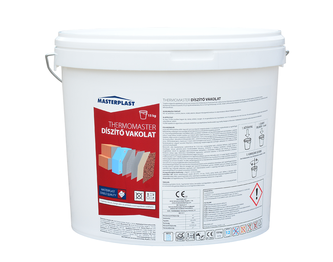 Thermomaster díszítő lábazati vakolat